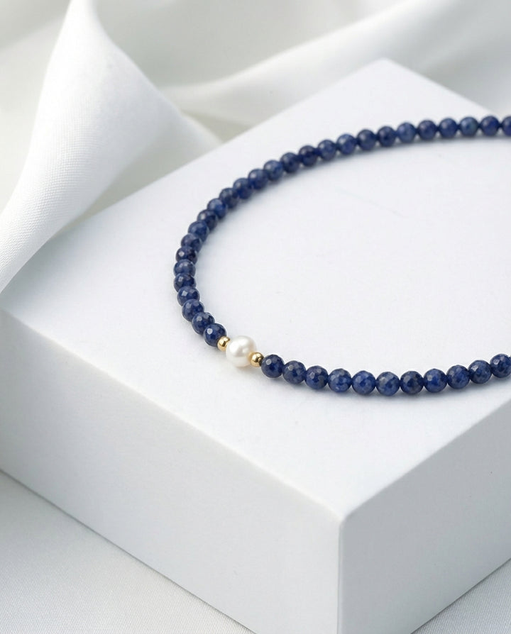 Blue Sapphire Choker