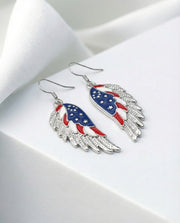 USA Statement Earrings for Independence Day