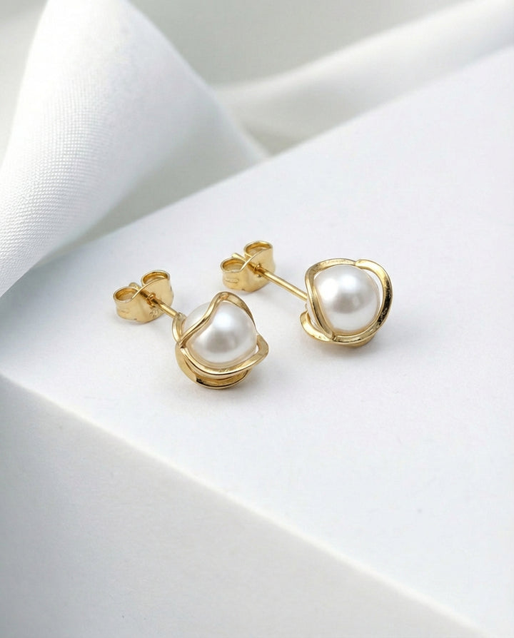 Pearl Stud Earrings