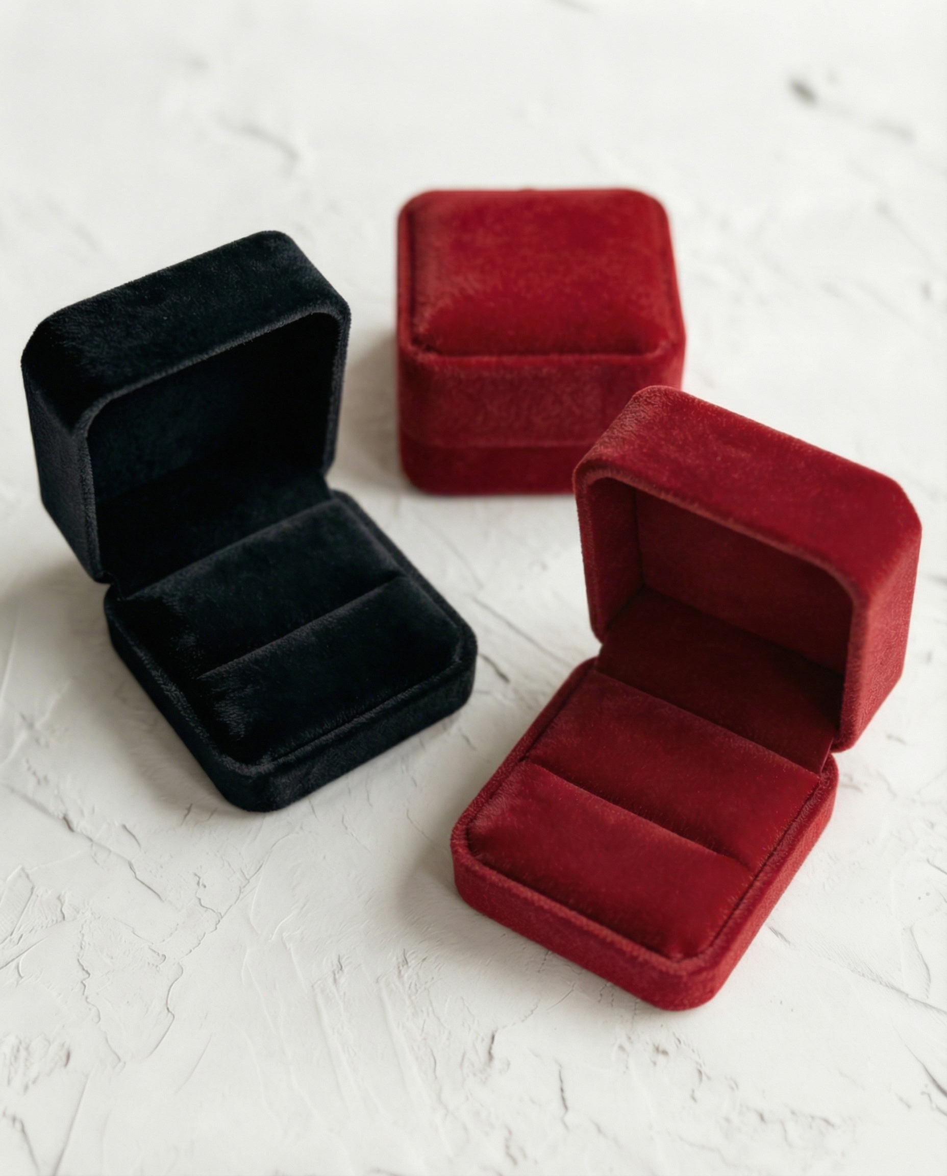 Premium Velvet Jewelry Box | Gift Box for Earrings & Rings