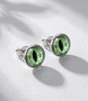 Halloween Dragon Eye Stud Earrings