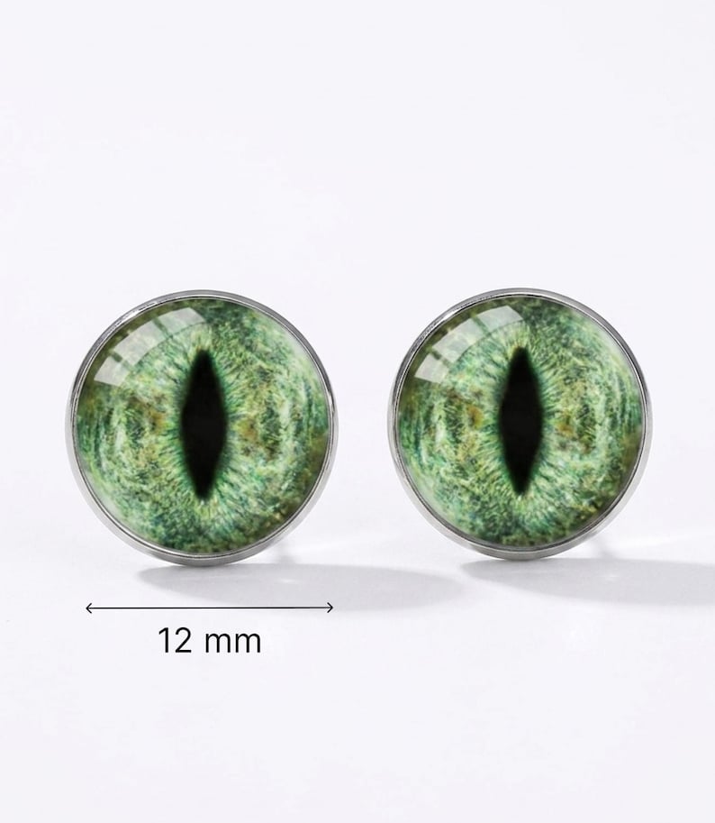Dragon Eye Stud Earrings — product view 2