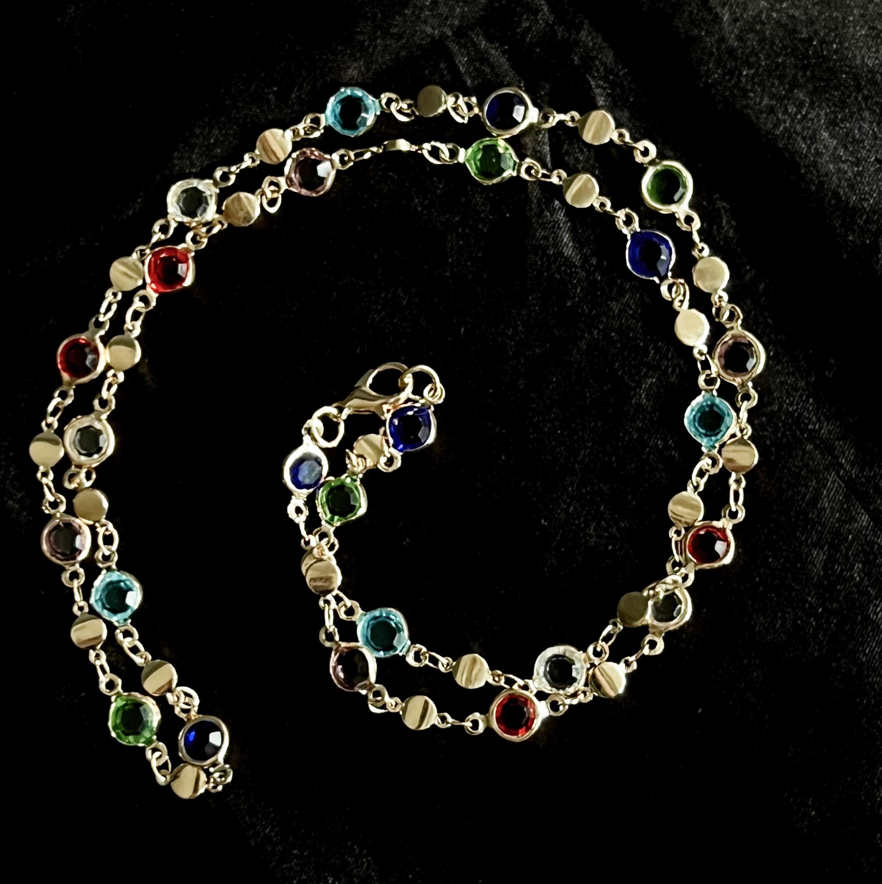 Elegant Peridot Gemstone Necklace, Handmade Vintage Jewelry, Gift for Her, gemstone necklace, dainty necklace for her, vintage jewelry