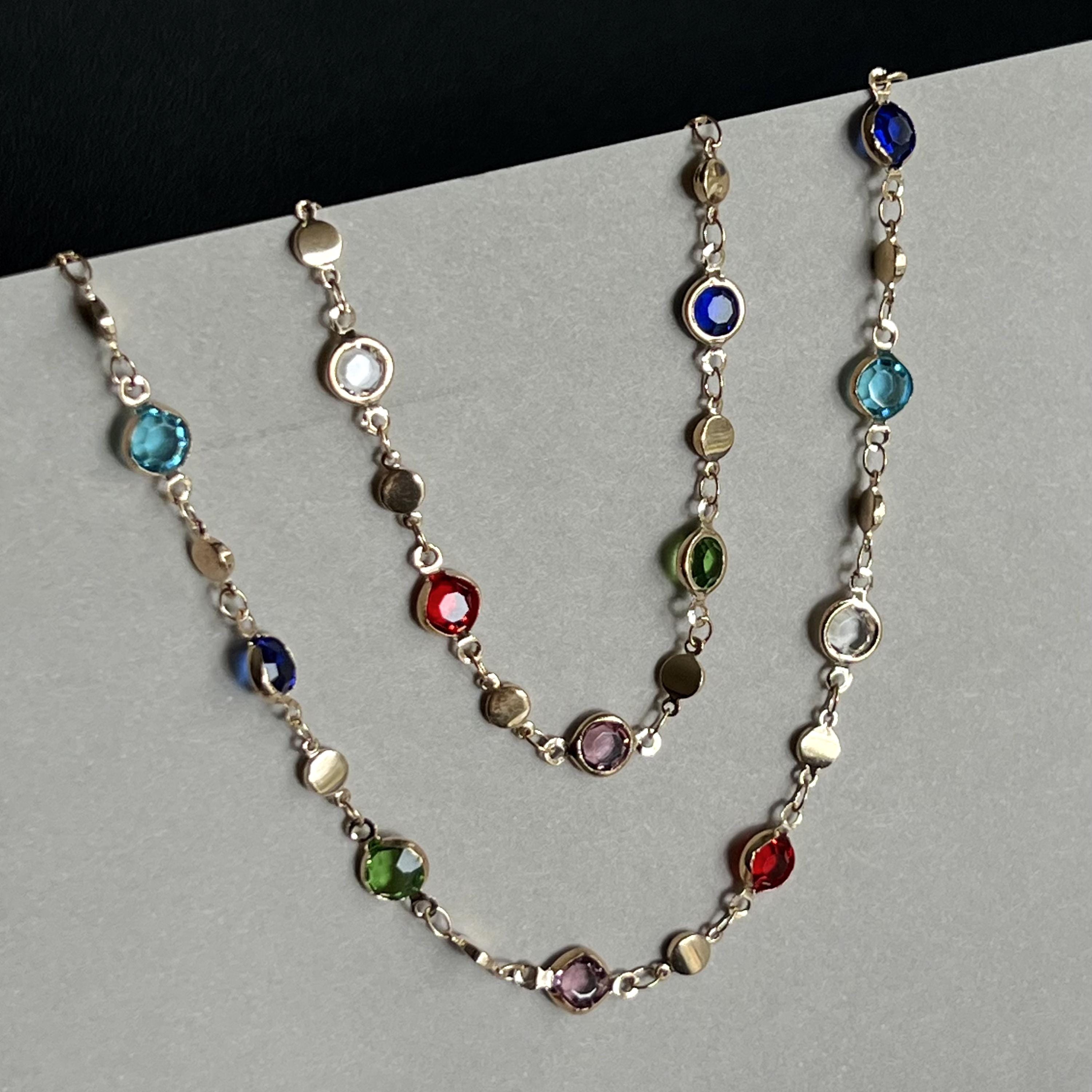 Elegant Peridot Gemstone Necklace, Handmade Vintage Jewelry, Gift for Her, gemstone necklace, dainty necklace for her, vintage jewelry