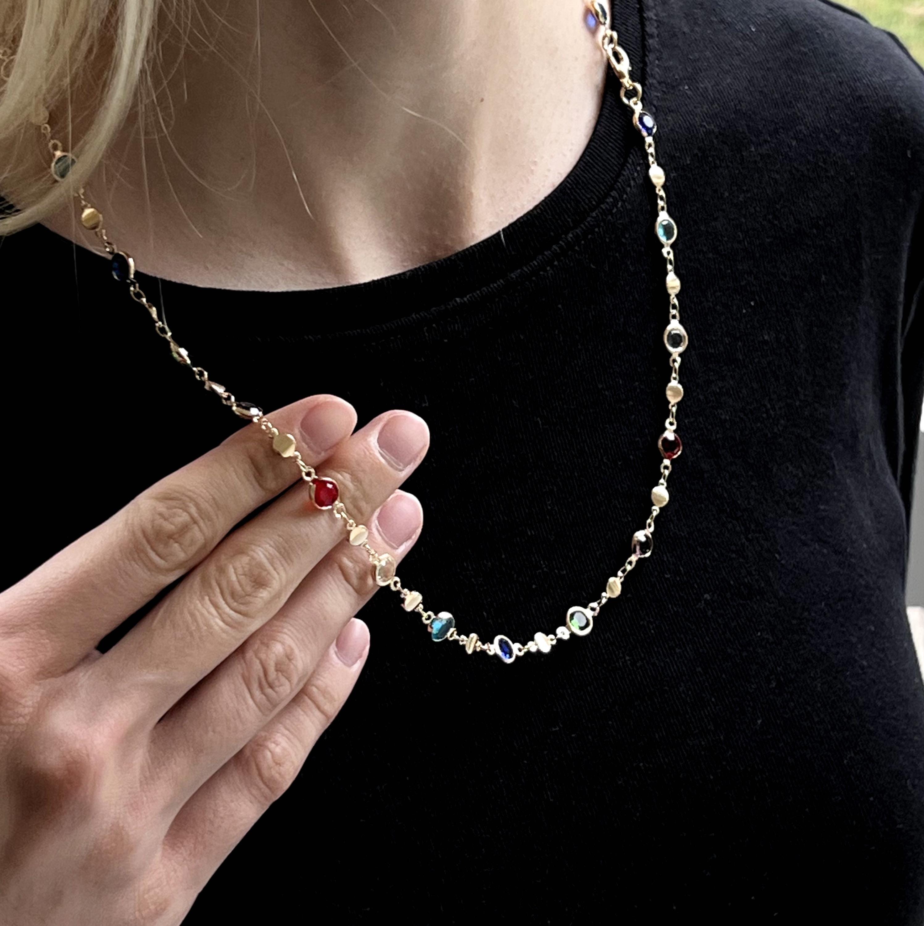 Elegant Peridot Gemstone Necklace, Handmade Vintage Jewelry, Gift for Her, gemstone necklace, dainty necklace for her, vintage jewelry