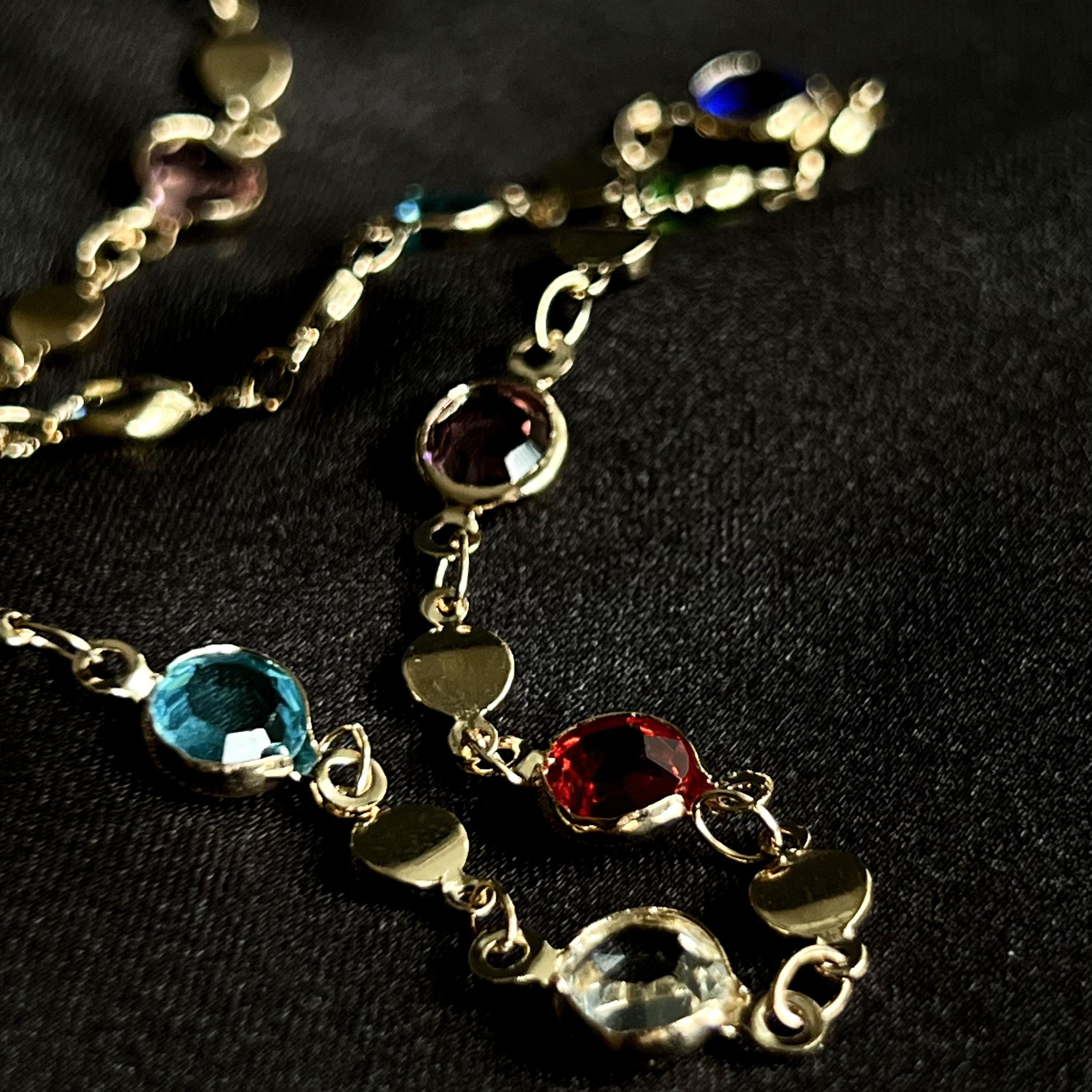 Elegant Peridot Gemstone Necklace, Handmade Vintage Jewelry, Gift for Her, gemstone necklace, dainty necklace for her, vintage jewelry