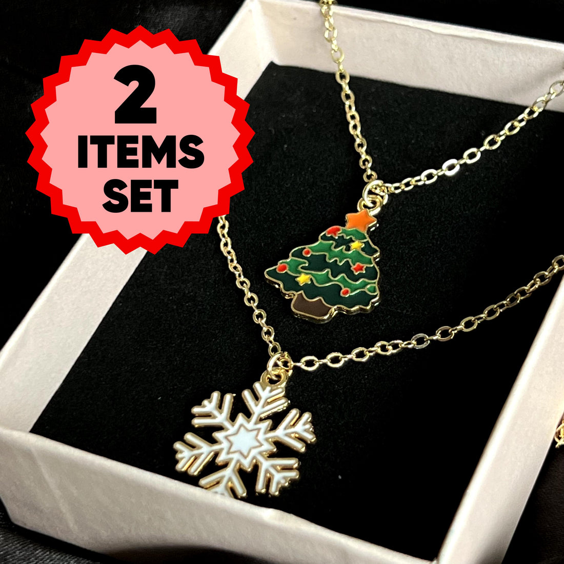 Dainty Snowflake Necklace, Thoughtful Holiday Gift for Her, Under 20, Gold necklace, Christmas gift, Snowflake necklace, Christmas Present