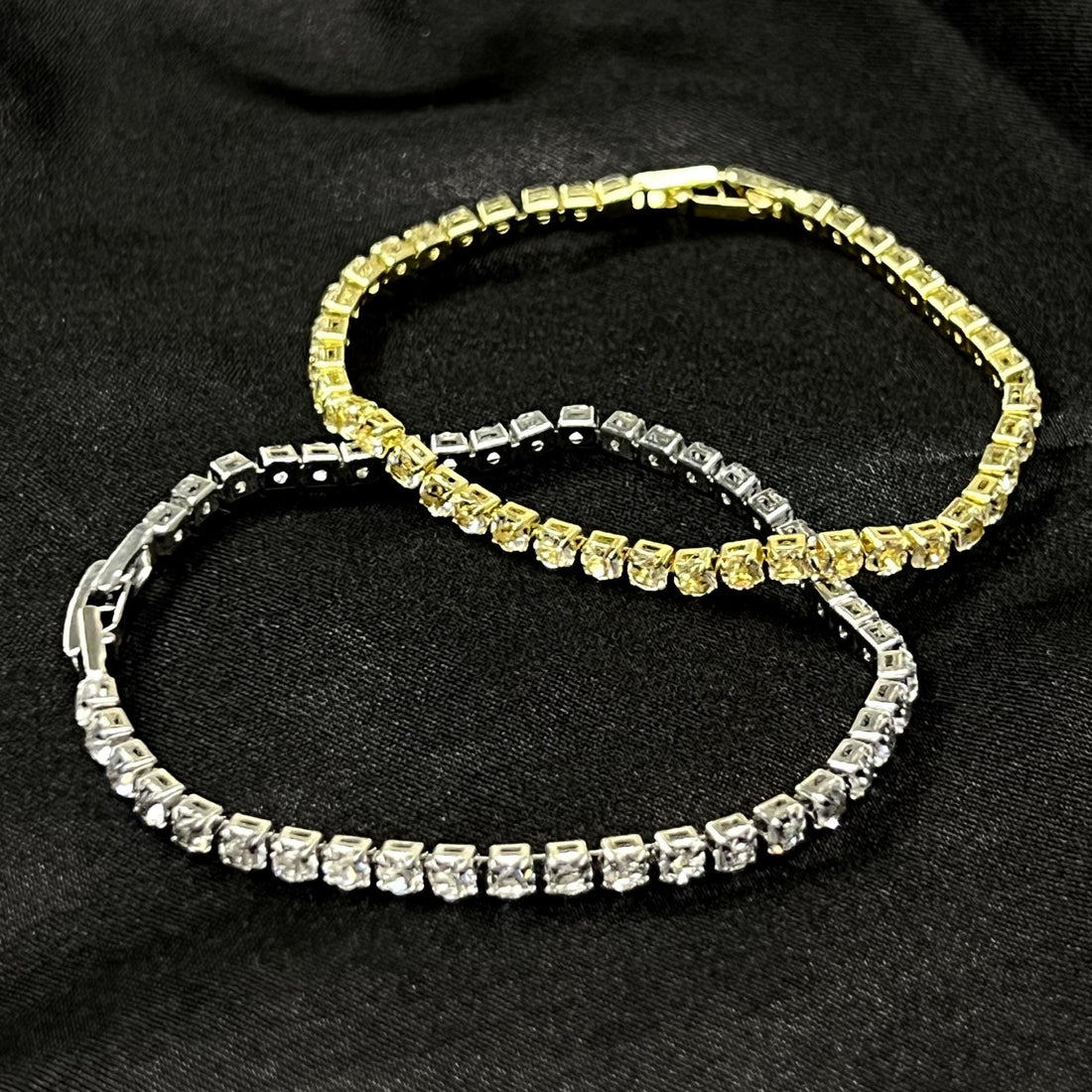 Classic tennis bracelet, Moissanite tennis bracelet, Wedding Jewelry, Diamond Bracelet, Vintage Diamond Gemstone Bracelet, Gifts for Her