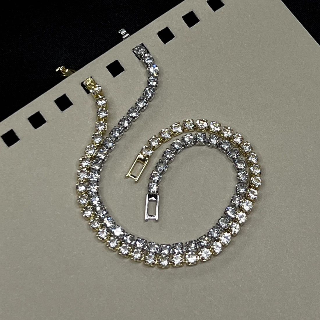 Classic tennis bracelet, Moissanite tennis bracelet, Wedding Jewelry, Diamond Bracelet, Vintage Diamond Gemstone Bracelet, Gifts for Her