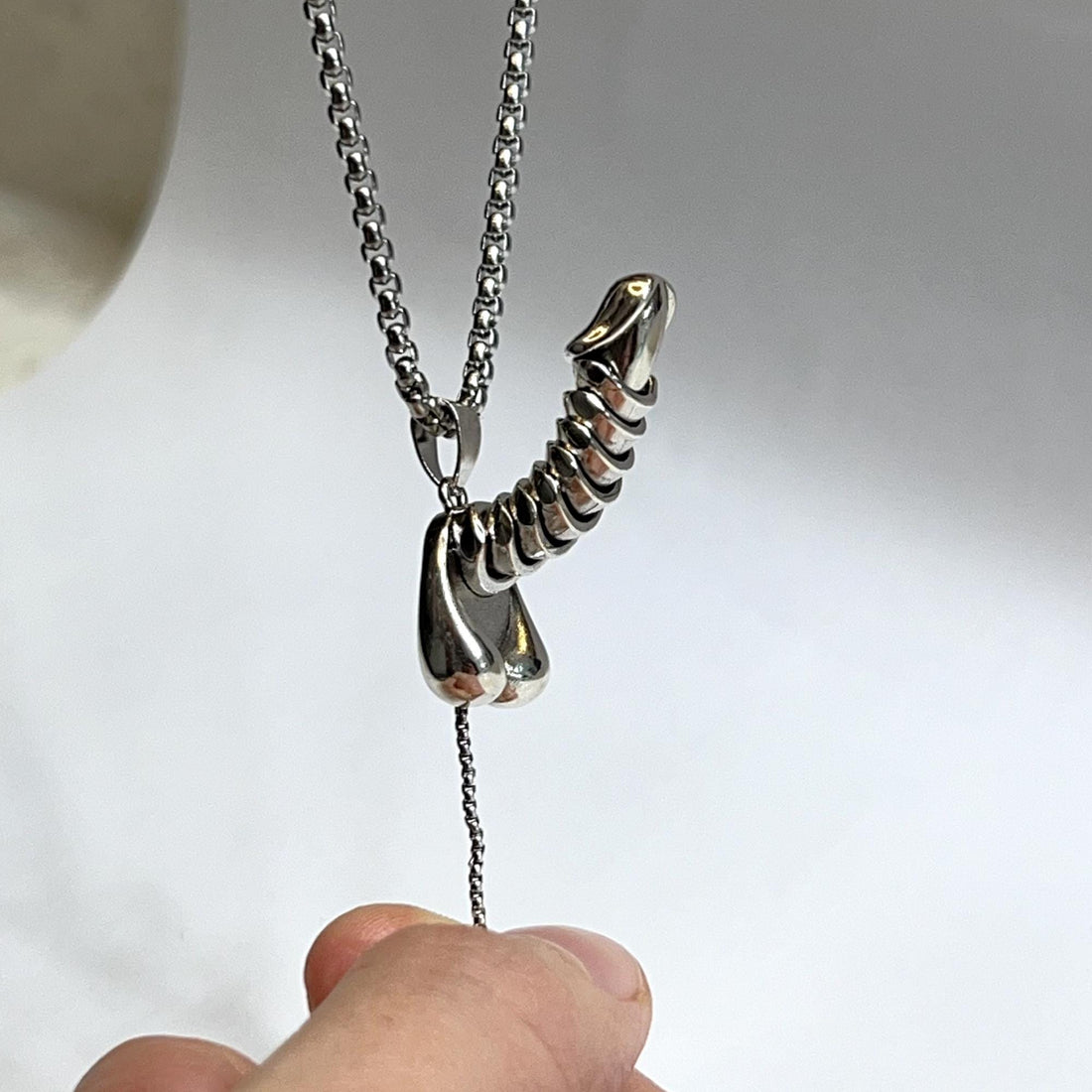 Penis Pendant Necklace, Stainless steel penis pendant necklace, Cock Jewelry, Necklace for Mens, Penis Jewelry, Gift for Her, Gift for Mens