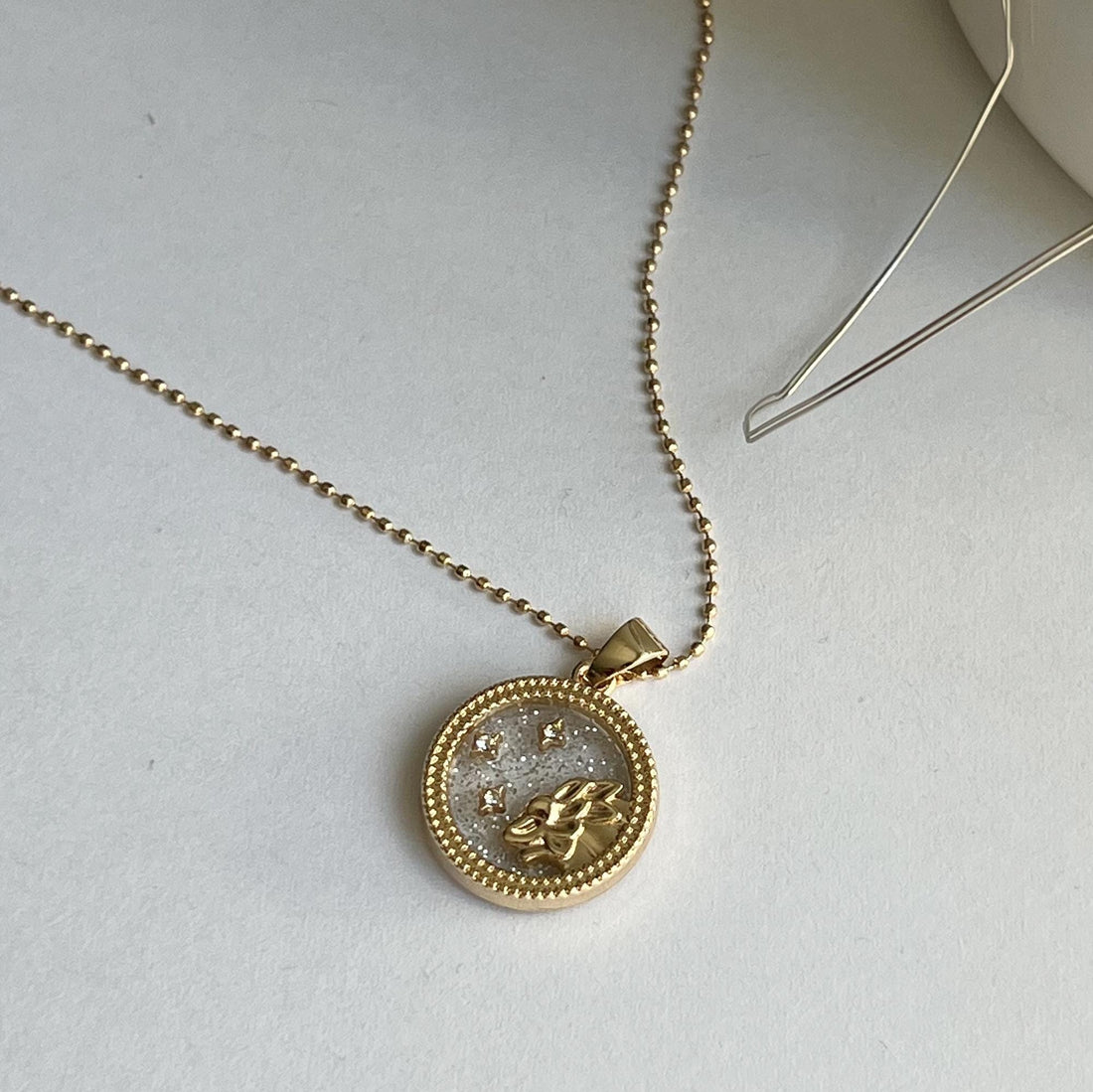 Zodiac Necklace, Astrology Gift, Birthday or Anniversary Gift for Her, Zodiac Jewelry, Pisces, Aries, Gemini, Cancer, Aquarius, Leo, Virgo