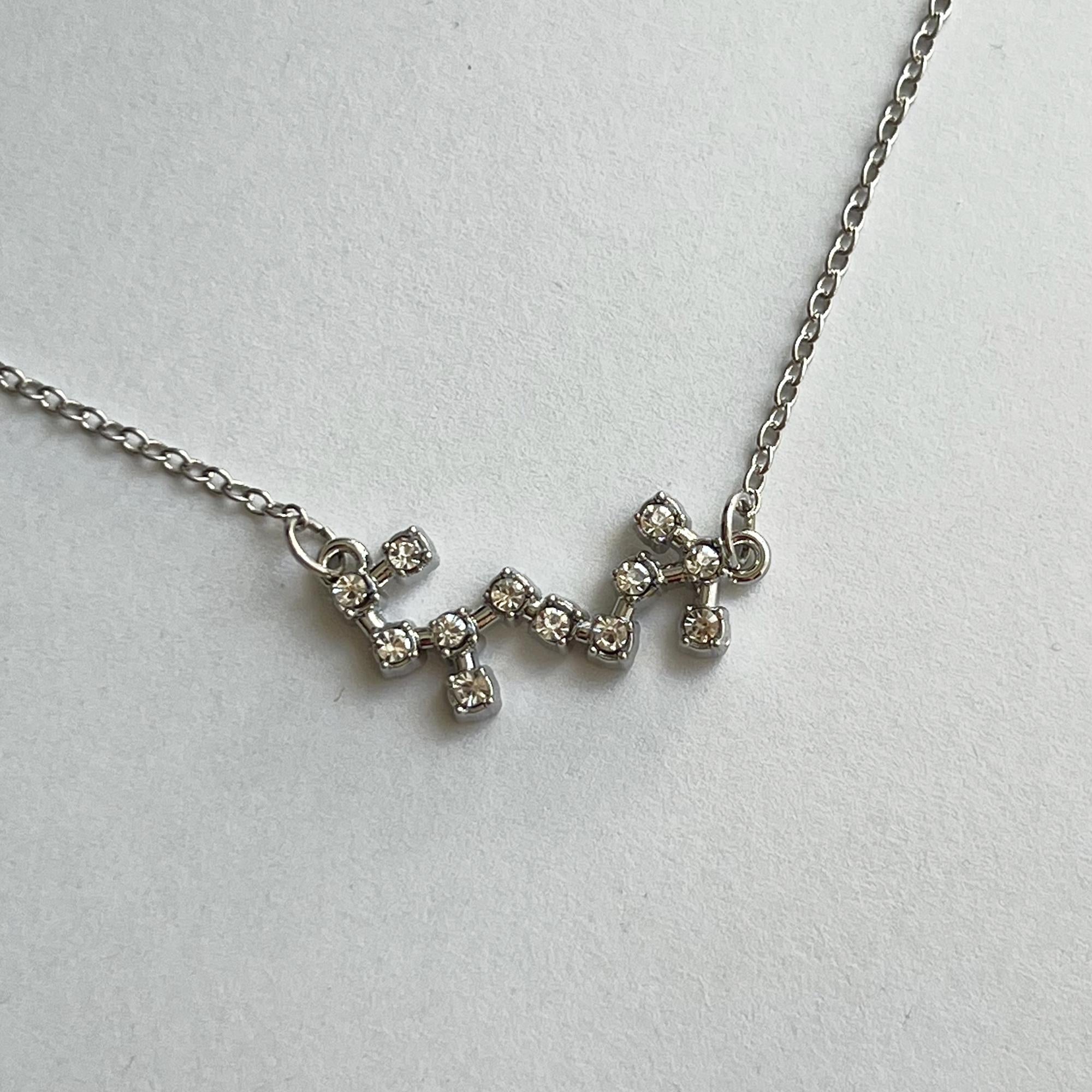 Constellation Necklace, Zodiac Necklace, Astrology Gift, Birthday or Anniversary Gift, Pisces, Aries, Gemini, Cancer, Aquarius, Leo, Virgo