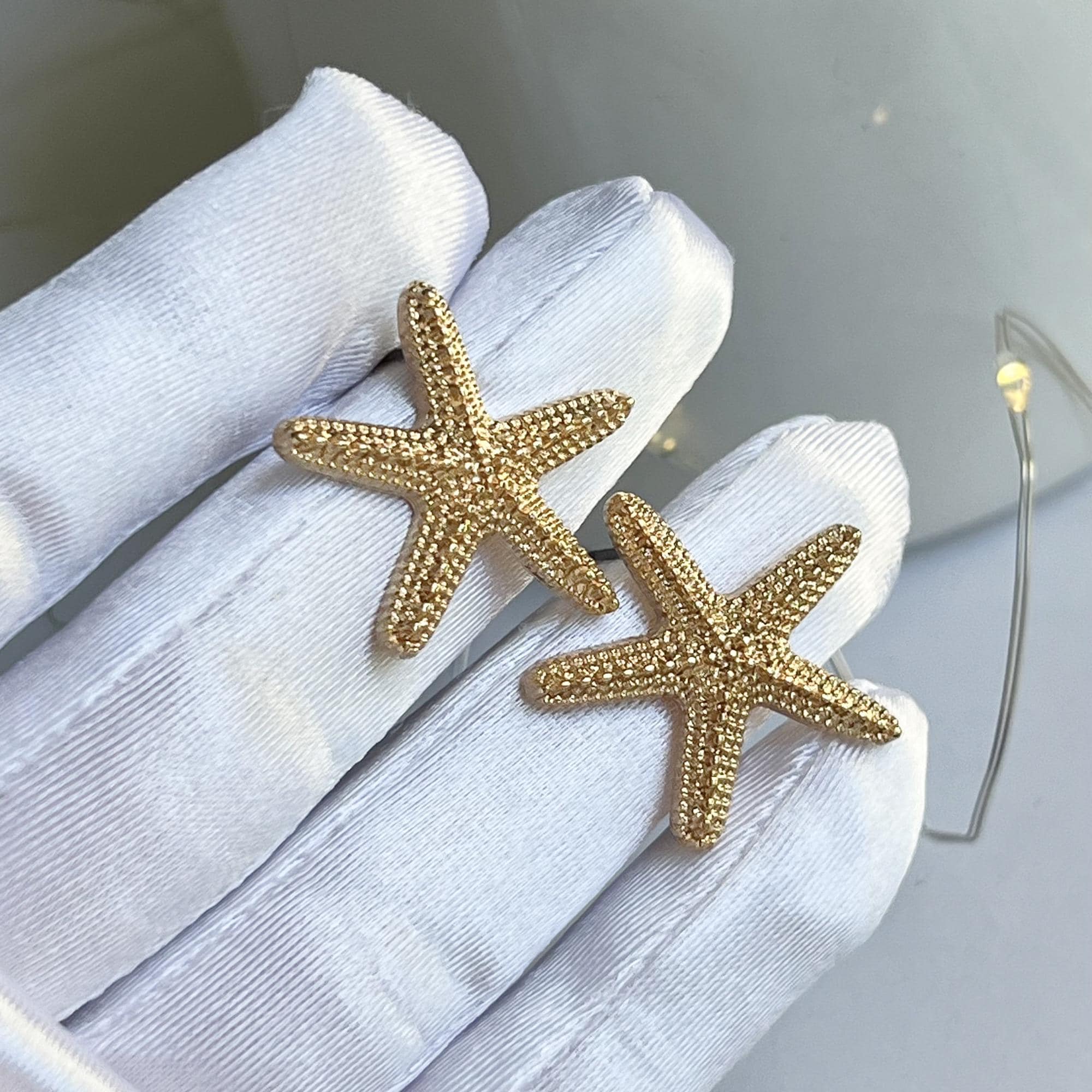Star Fish Stud Earrings, Cute Sea Star Stud, Summer Starfish Earrings, Ocean Inspired Nature Jewelry, Ocean Summer Earrings, Gift For Her
