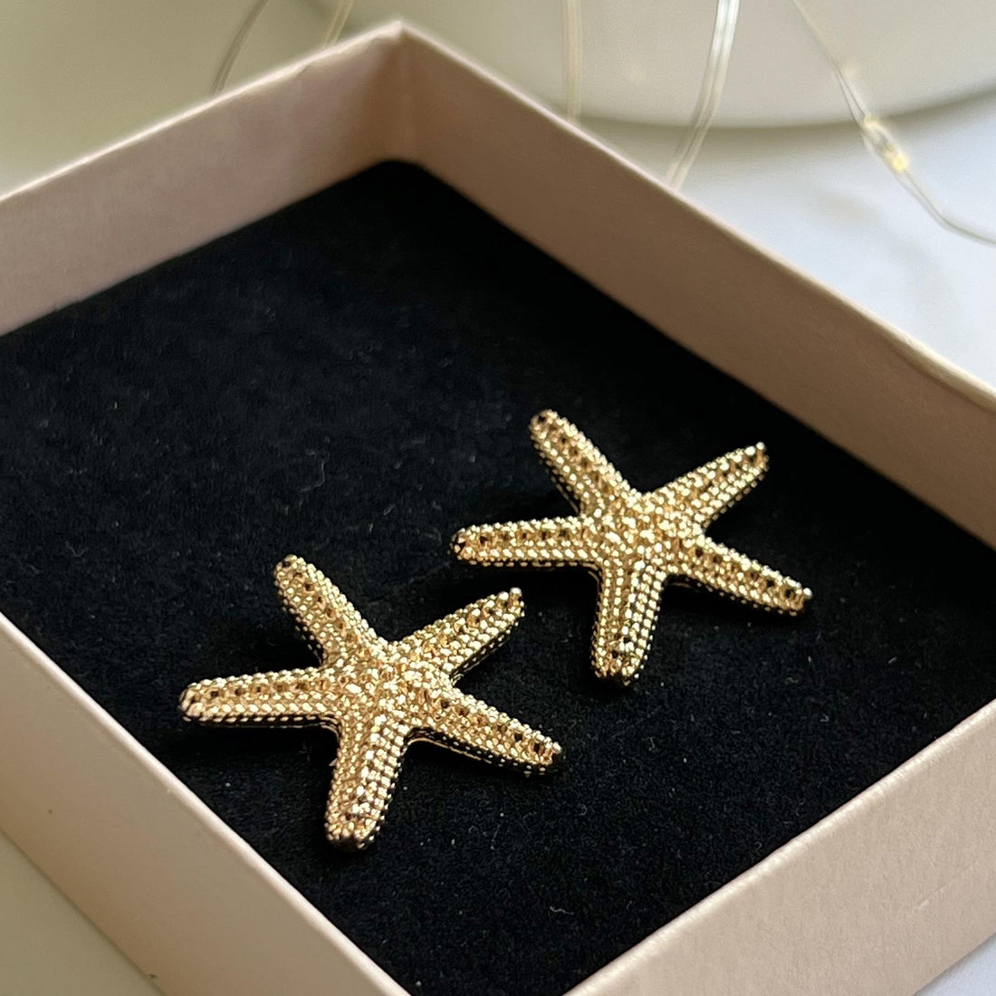 Star Fish Stud Earrings, Cute Sea Star Stud, Summer Starfish Earrings, Ocean Inspired Nature Jewelry, Ocean Summer Earrings, Gift For Her