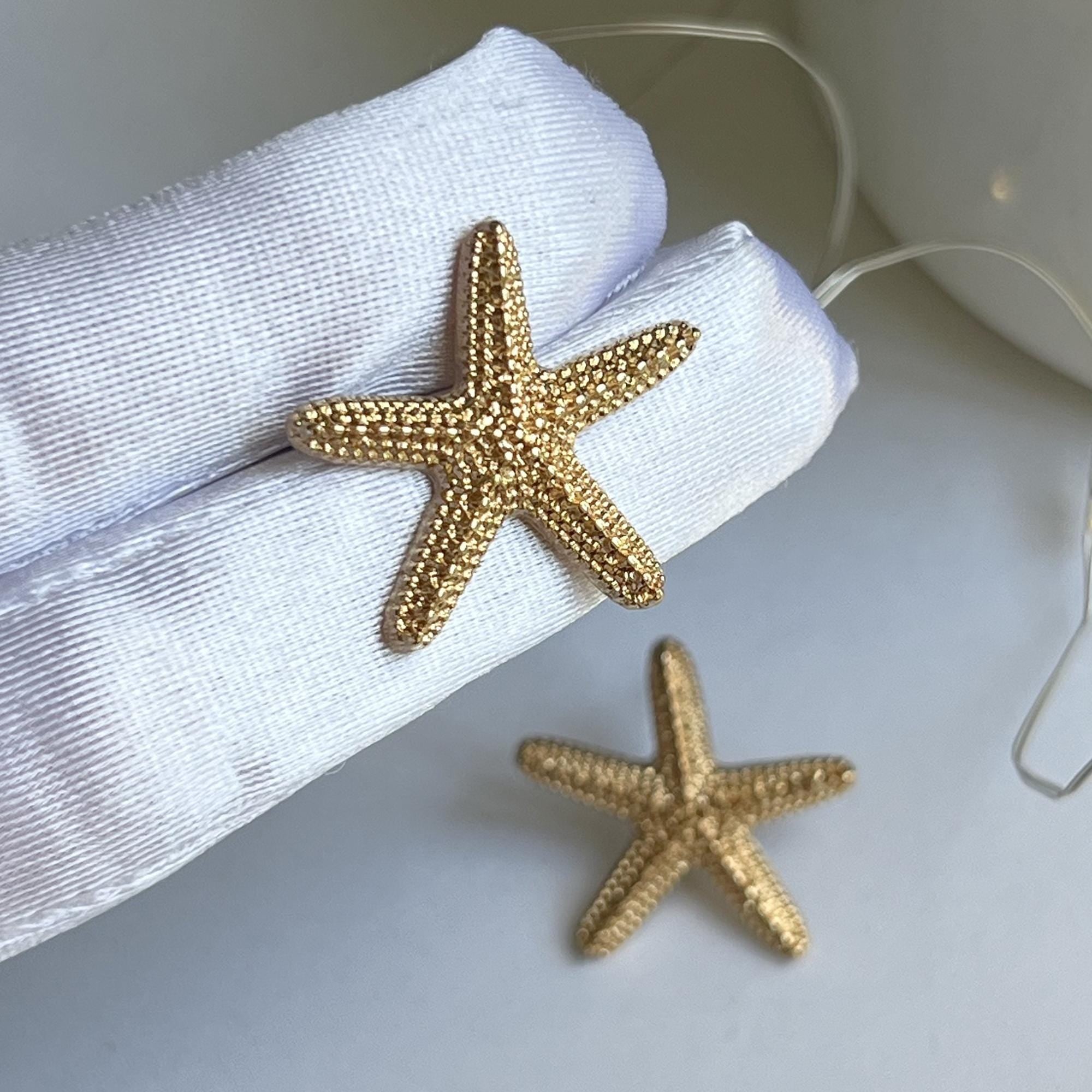 Star Fish Stud Earrings, Cute Sea Star Stud, Summer Starfish Earrings, Ocean Inspired Nature Jewelry, Ocean Summer Earrings, Gift For Her