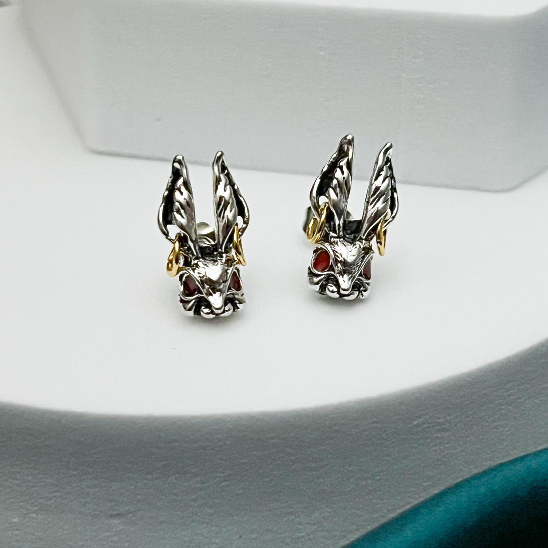Easter Rabbit Stud Earrings Bunny Head Earrings Hare Earrings Animal Jewelry Rabbit Studs Jewelry Rabbit Birthday Gift Bunny Easter Gift