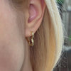 Heart Hoops Earrings Gold Heart Hoop Earrings Minimalist Earrings Perfect Gift for Her Gifts for Women Huggie Hoop Earrings Love Earrings