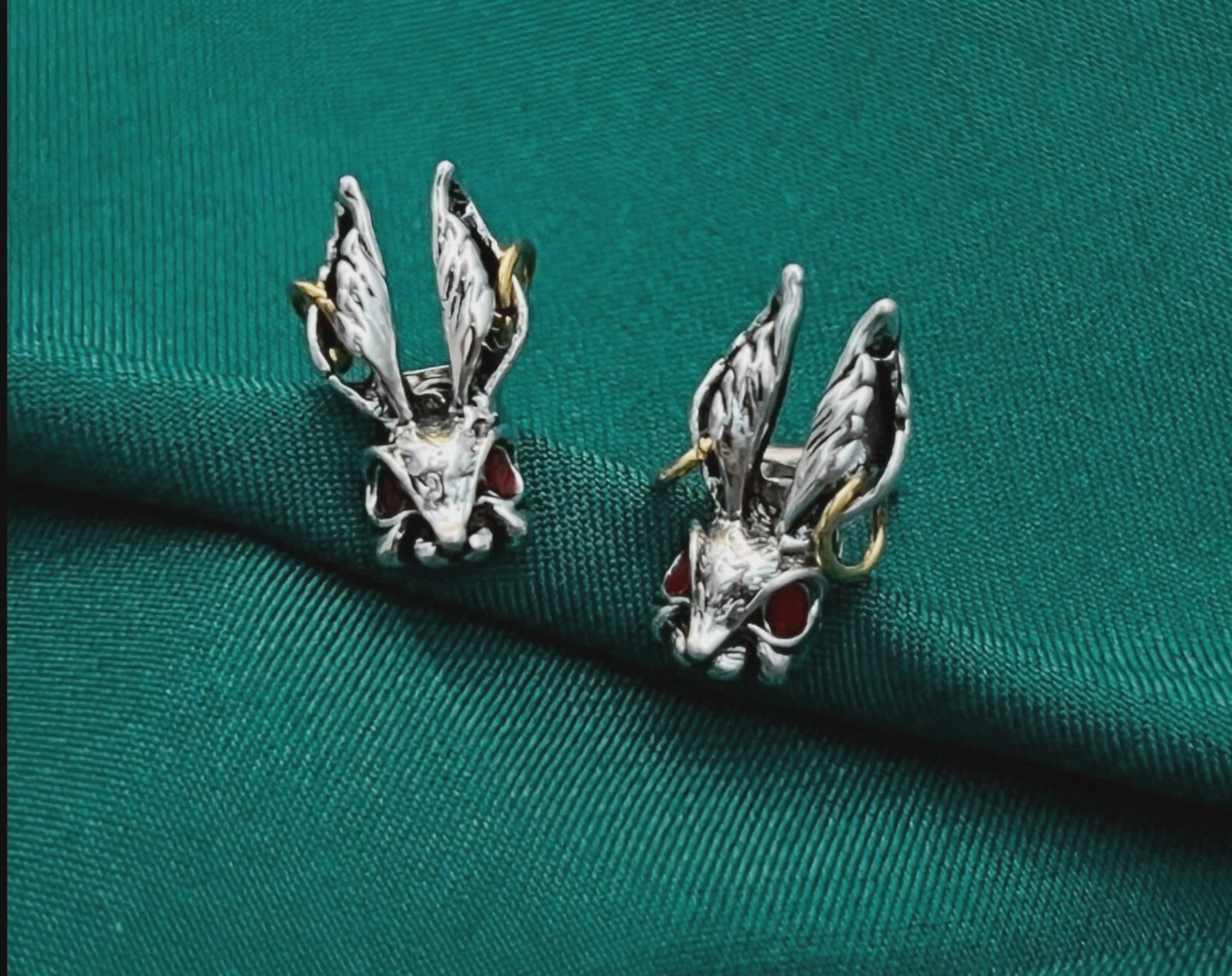 Rabbit Stud Earrings, Bunny Easter Studs